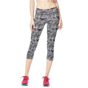 Aeropostale Womens Zig Zag Active Athletic Sweatpants, Black, NWT